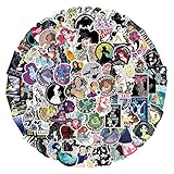 100Pcs Disney Princess Themed Waterproof Stickers for Gifts Water Bottles Cup Laptop Guitar Car Motorcycle Bike Skateboard Luggage Box, etc