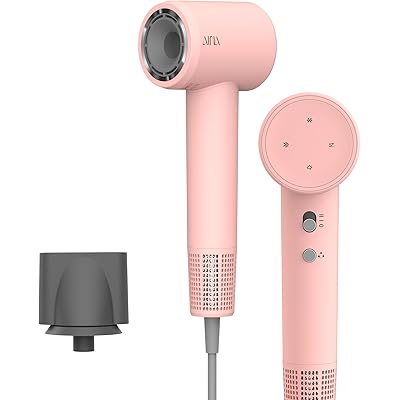 AINAドライヤー,ドライヤー 人気,大風量 速乾 ヘアドライヤー 高濃度２億マイナスイオン 110,000 回転/分 23m/s 温風・ヘアケア用ホ …