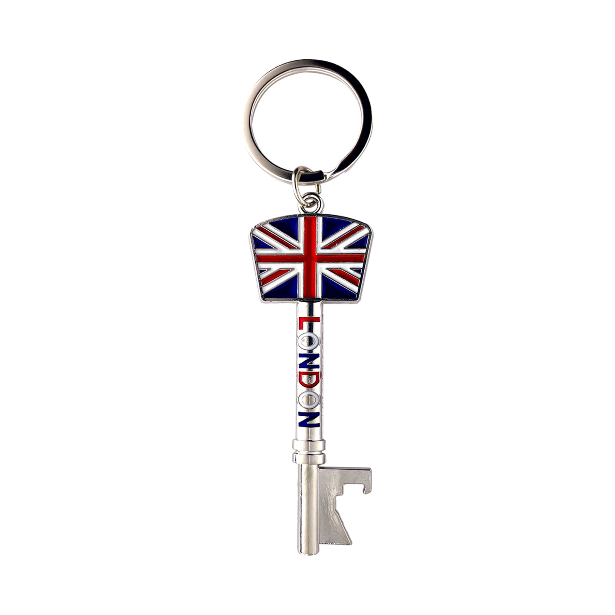 LILAJ Set of 6 London Souvenir Keychains, British Icons - Telephone Booth, Double-Decker Bus, Big Ben, 3D Replicas, Ideal for Keys & Bags, Cute Keyring Ornament, Home Decor Gift - Image 3