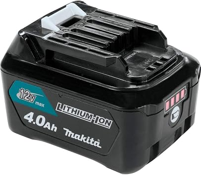 Makita BL1041B 12V max CXT Lithium-Ion 4.0Ah Battery, Black