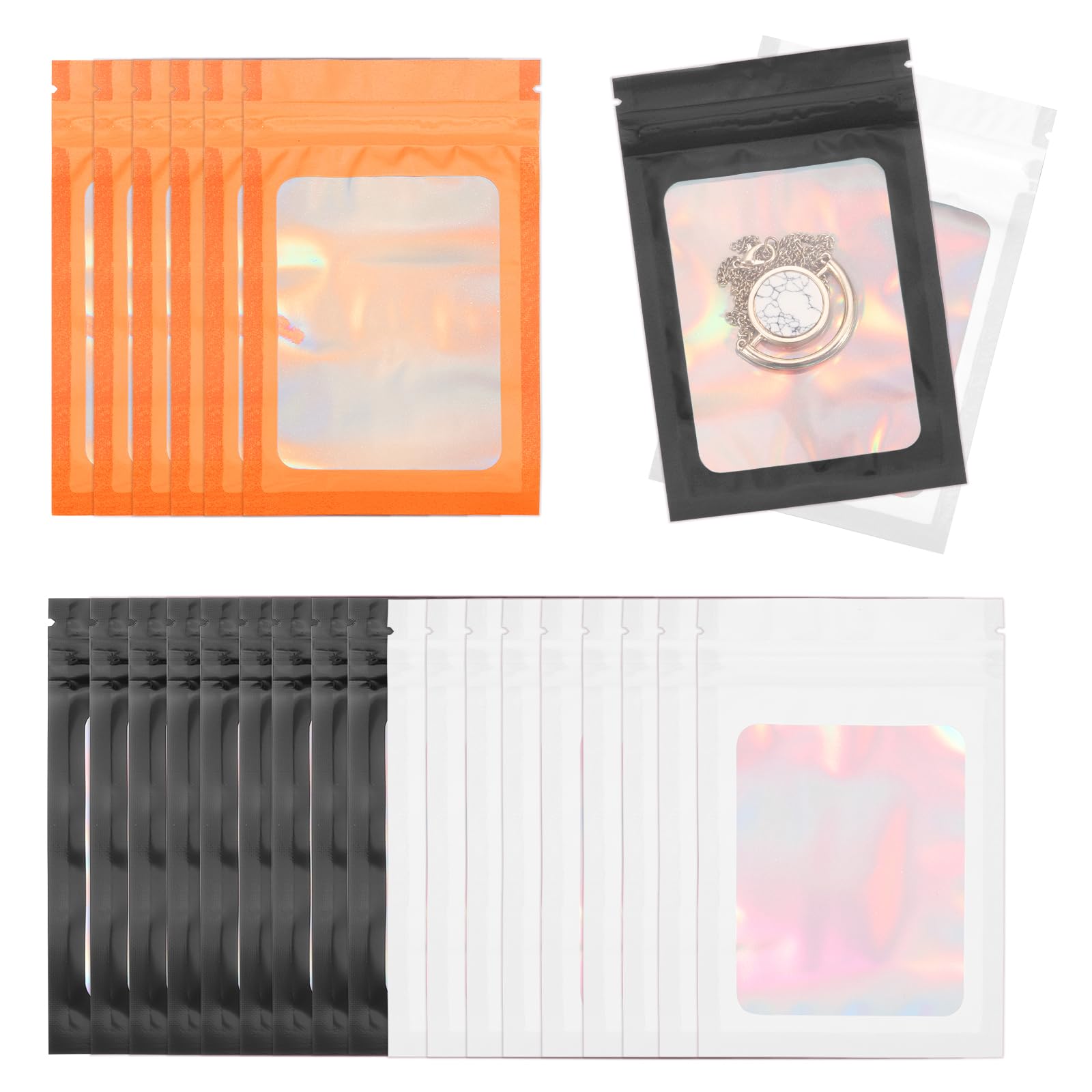 Pochette bijoux plastique contre l'oxydation des boucles d'oreilles 150pcs