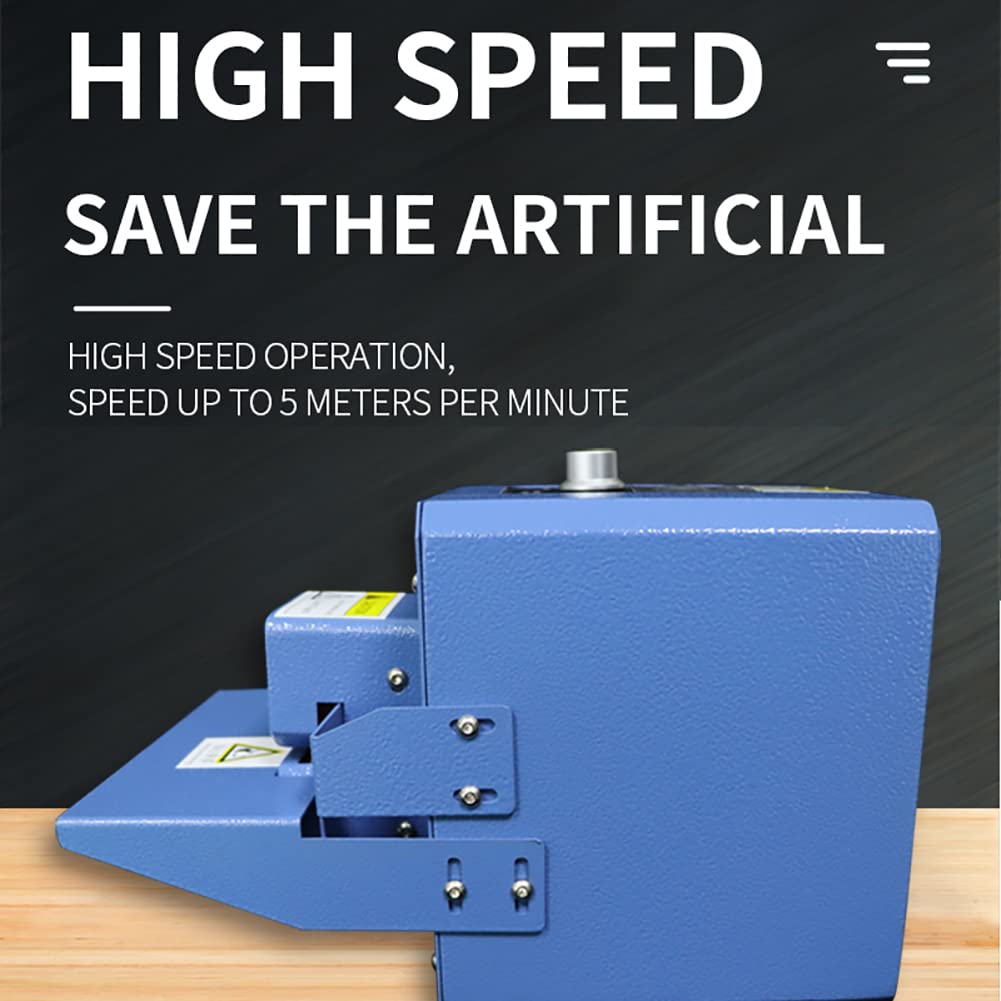 Selladora de Banda Continua de 300 W, máquina automática de Sellado térmico de Bolsas de plástico, 5 m/min, envasadora automática de Alimentos, selladora de Bolsas de plástico, máq