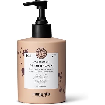 Maria Nila Hair Treatment with Colour Pigments Brown Hair Colour Mask