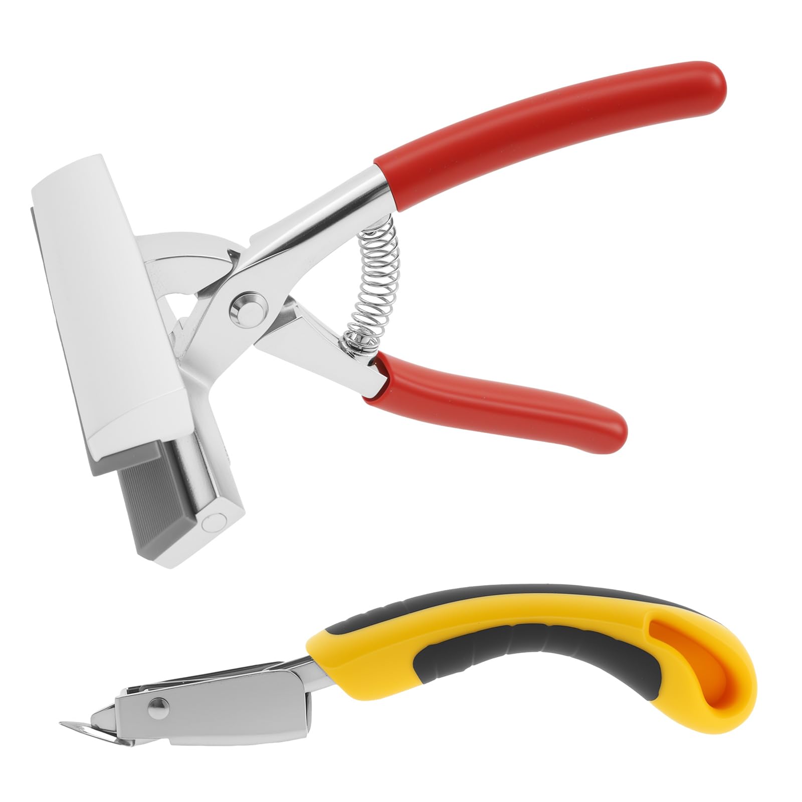 NIHUIFDPY Canvas Pliers Set with Staple Puller, 12cm Wide Jaw Stainless Steel Canvas Stretching Pliers with Spring Handle for Oil Painting, Art Framing, and Furniture Restoration-image-14