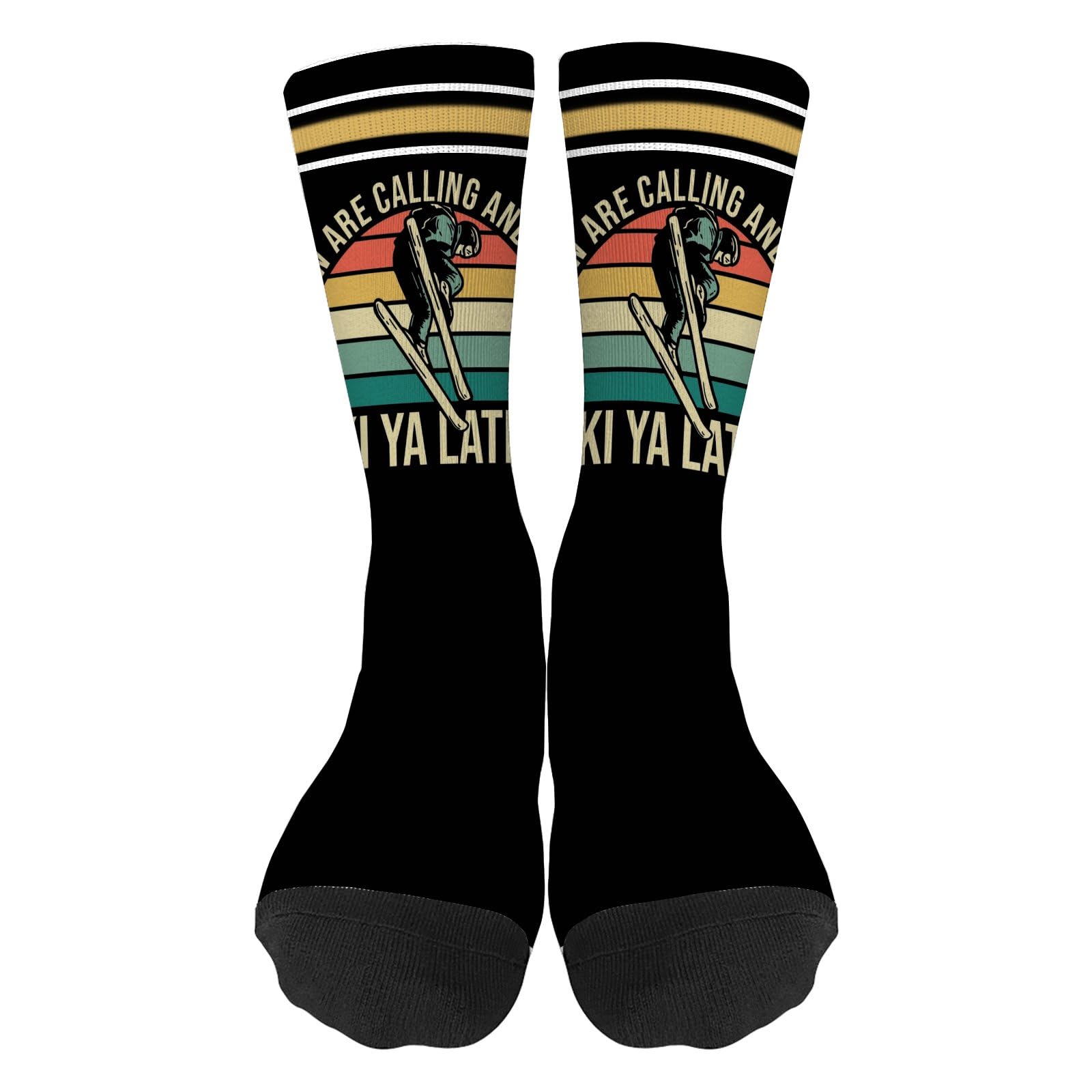 The Snow Are Calling And I Must Go Mens Cotton Socks