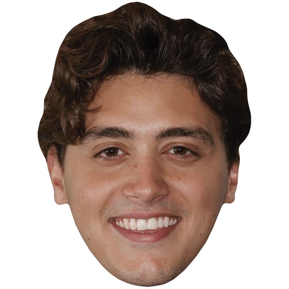 Antonio Cipriano (Smile) Celebrity Mask, Flat Card Face, Fancy Dress Mask