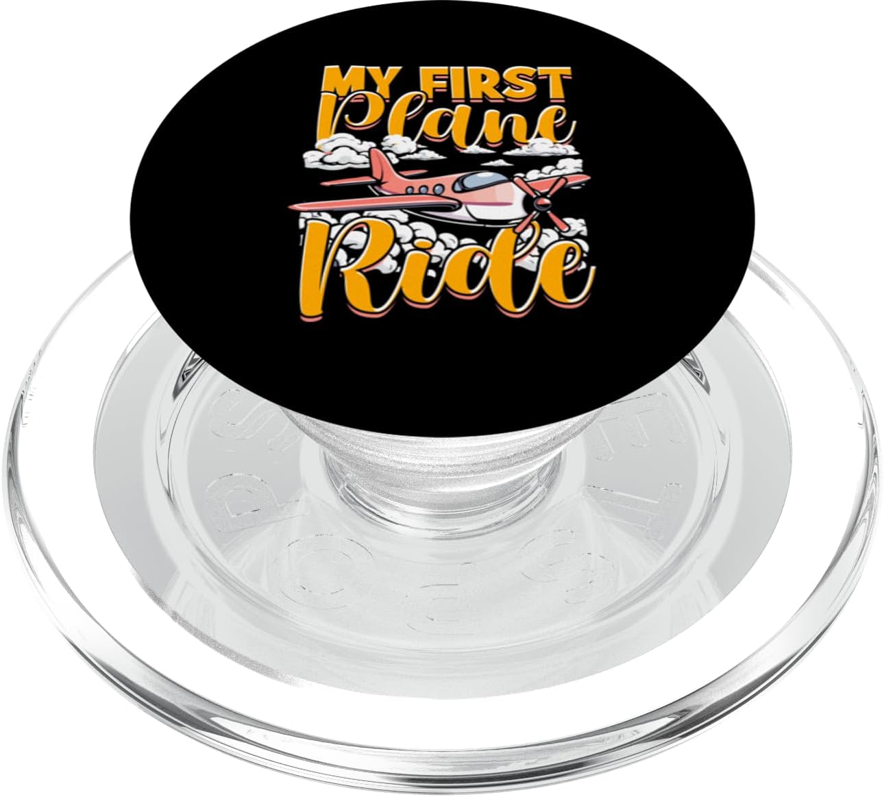 My First Plane Ride PopSockets PopGrip for MagSafe