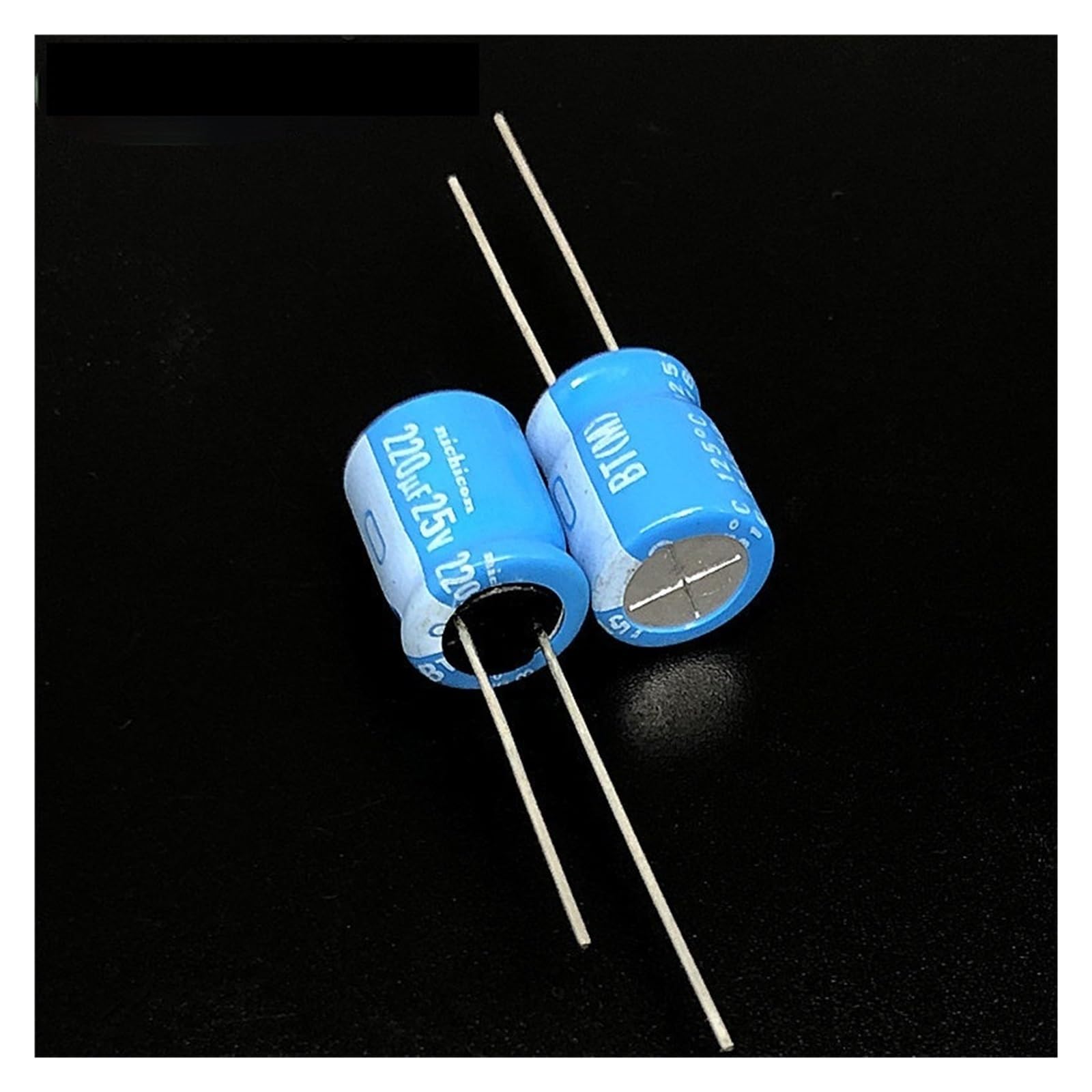 ICXLPMC 30pcs 220uF 25V220UF 10x12.5mm 25V220uF Aluminum Electrolytic capacitor