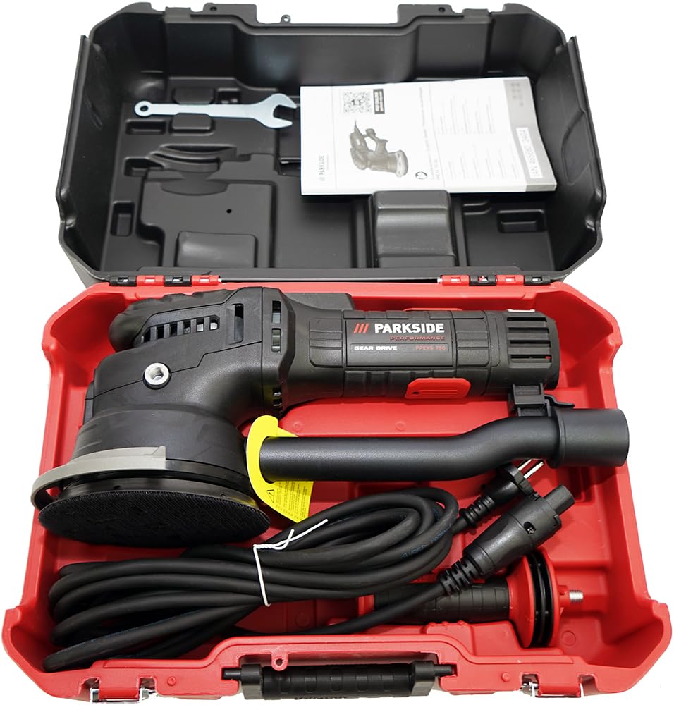 HEADNMORE® Bundle Parkside Performance PPEXS 750 - Lijadora orbital (incluye llavero HEADNMORE)