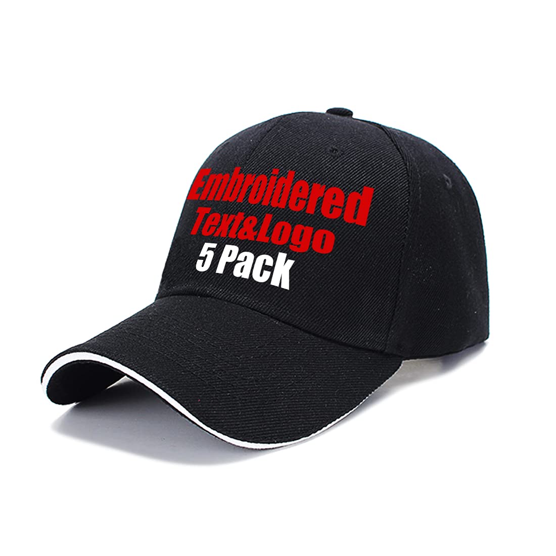 Gorra de béisbol Personalizada 100% algodón Sombrero Bordado Personalizado Gorra