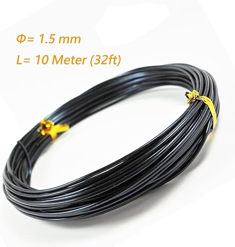 Miniatura 6 de Kebinfen® Kit de alambre de entrenamiento para bonsái para árbol bonsái, con cortador de alambre de bonsái, tamaño de los alambres de bonsái 0.039