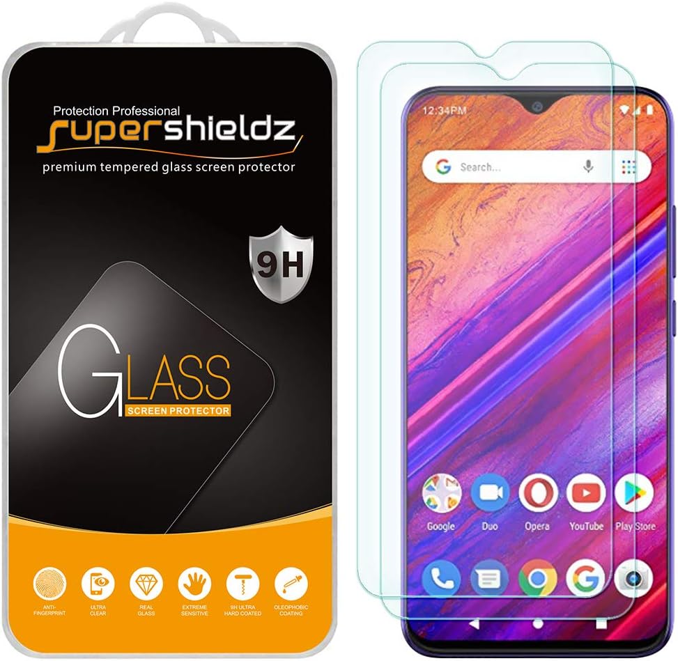 Supershieldz (2 Pack) Designed for BLU G9 Pro Tempered Glass Screen Protector, Anti Scratch, Bubble Free