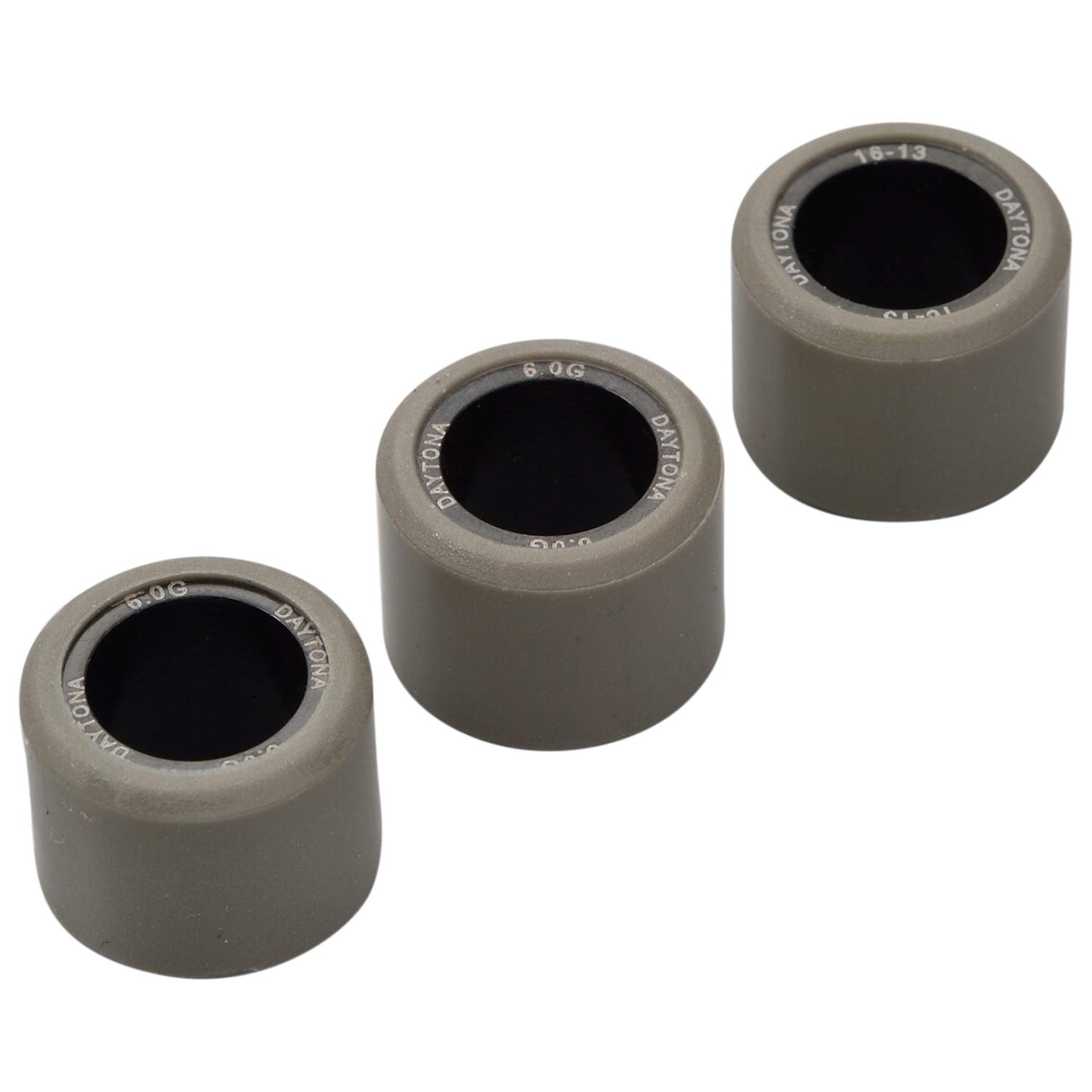 デイトナ(Daytona) バイク用 DWR ウエイトローラー φ16×13mm 6.0g 方向指定なし 3個セット 90418