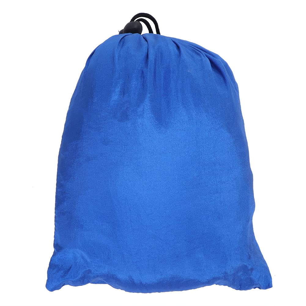 Hammock, 200kg Capacity Portable Travel Double Hammock Hanging Bed with Tree Strap Easy Installtion Blue Hanging Bed for Camping (Blue)
