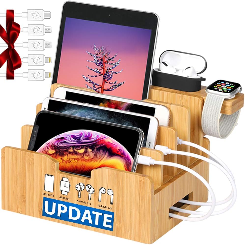 multiple iphone charging station