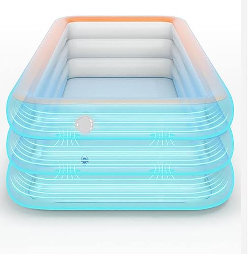 Miniatura 4 de VATTEA Swimming Pool Big Swimming Pools Large Inflatable Swimming Pools Outdoor Portable for Family Bath Country House Removable Pools