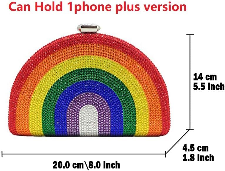 Boutique De FGG Retro Mini Crystal Clutch Purses for Women Luxury Rhinestone Evening Bag Novelty Formal Party Clutch Handbag - Image 3