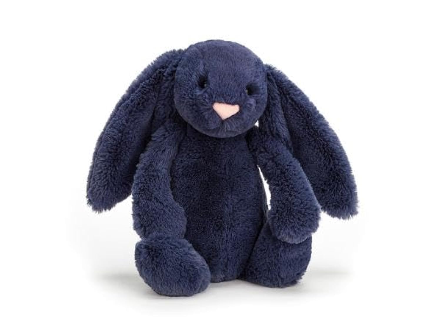 Jellycat Bashful Navy Bunny Small - L: 8 cm x l: 9 cm x h: 18 cm