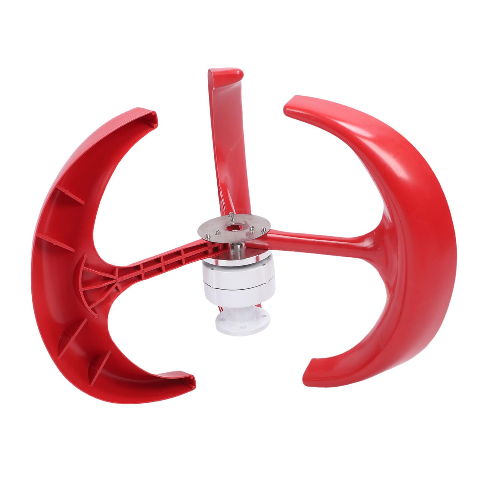 FTVOGUE Generatore Eolico Verticale da 300 W, velocità del a Basso Rumore 45 M/s, Facile Installazione per Lampione Esterno e Uso Domestico