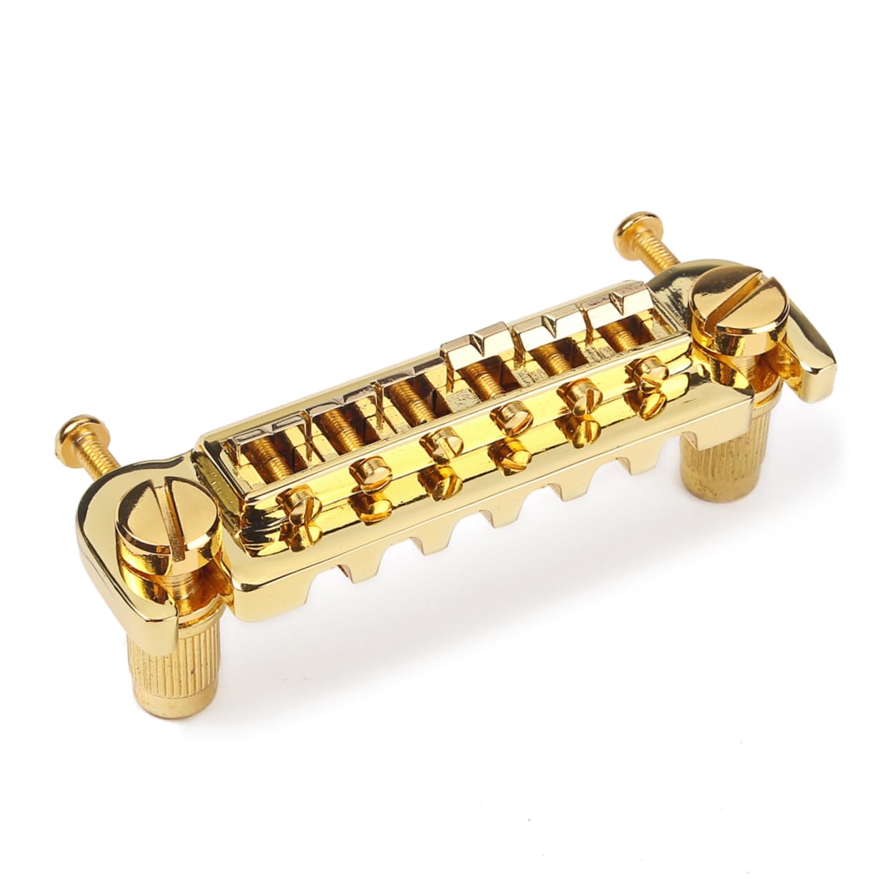 ibasenice Replacement Guitar Bridge Roller Saddle for Electric Guitar Bridge Parts Accessories Ga107