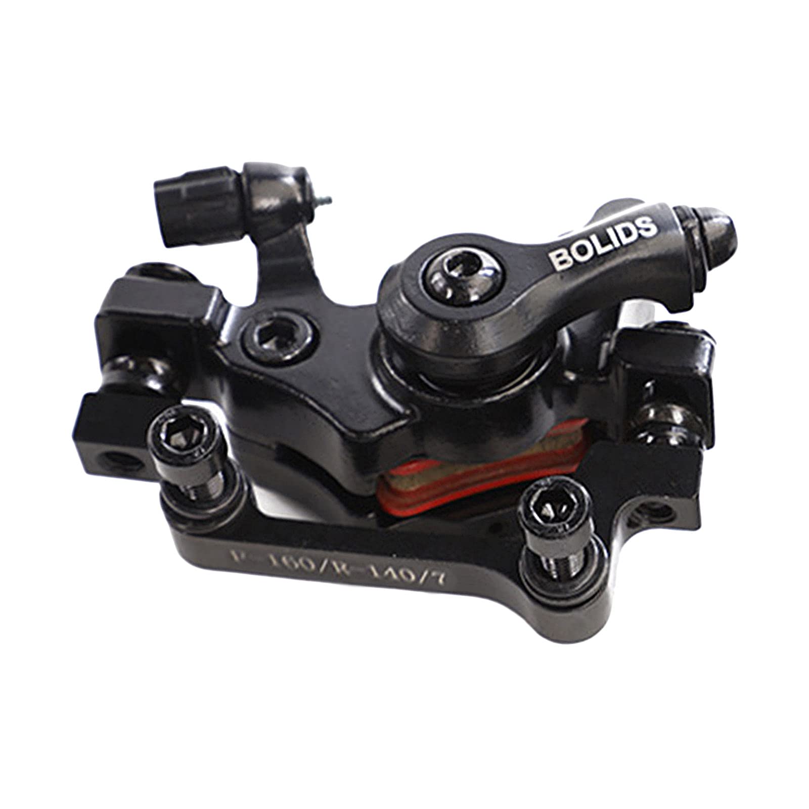 Generic Freni per Bicicletta, Pinza Freno a Disco Meccanico, MTB Ciclismo Bici Freno a Disco Meccanico Anteriore/Posteriore Pinza, F-160/R-140 F-180/R-160