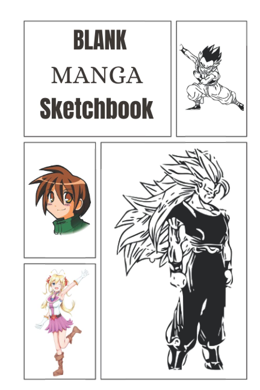 Blank Manga Book: Create Your Own Manga & Anime Sketchbook