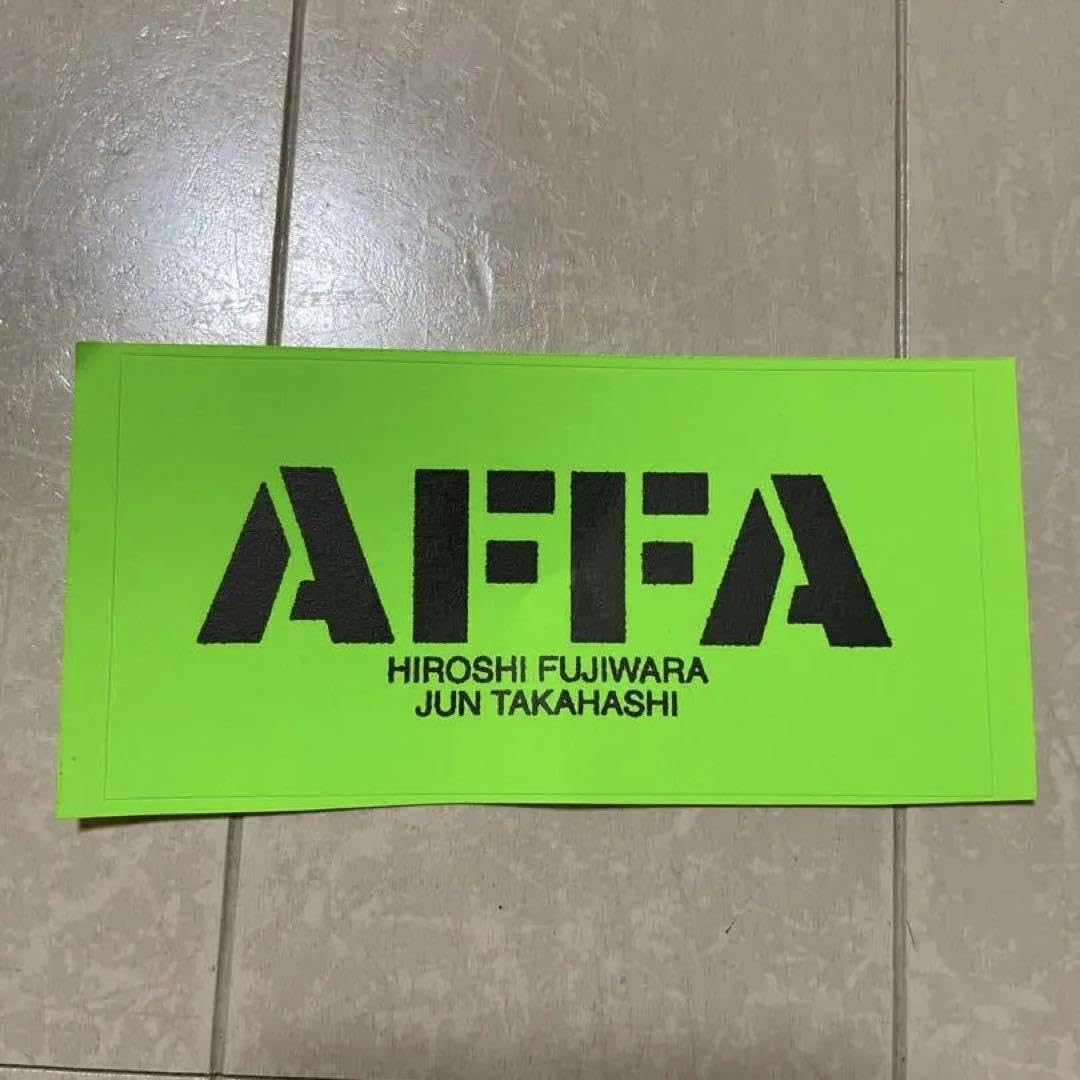 AFFA ステッカー5枚セット シール 藤原ヒロシ 高橋盾 HF JONIO Amazon.co.jp: AFFA ステッカー シール 2種類セット 裏原 藤原ヒロシ