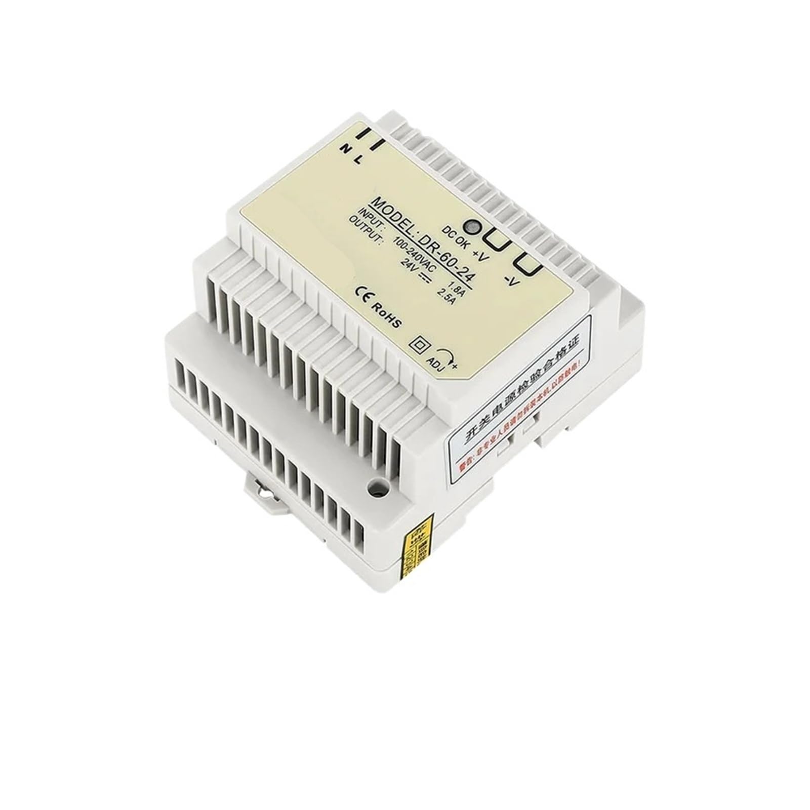 Alimentation industrielle à découpage multi-tension 100-240V CA/CC