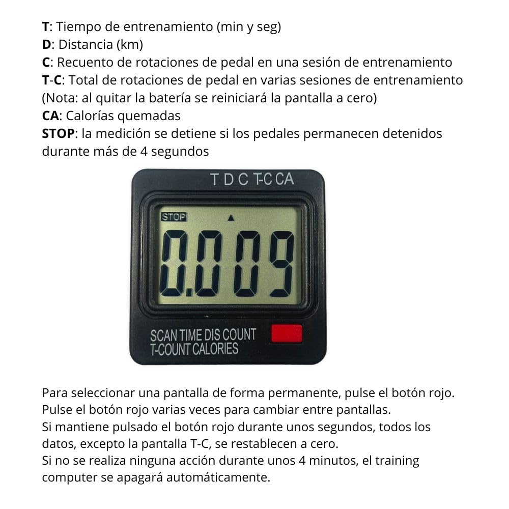 Pedales estáticos para Personas Mayores, para Ejercicio de rehabilitación de piernas y Brazos, Pedaleador Compacto, portátil y de fácil Montaje y Uso, Mini Bicicleta para Ejercicios(Negro)