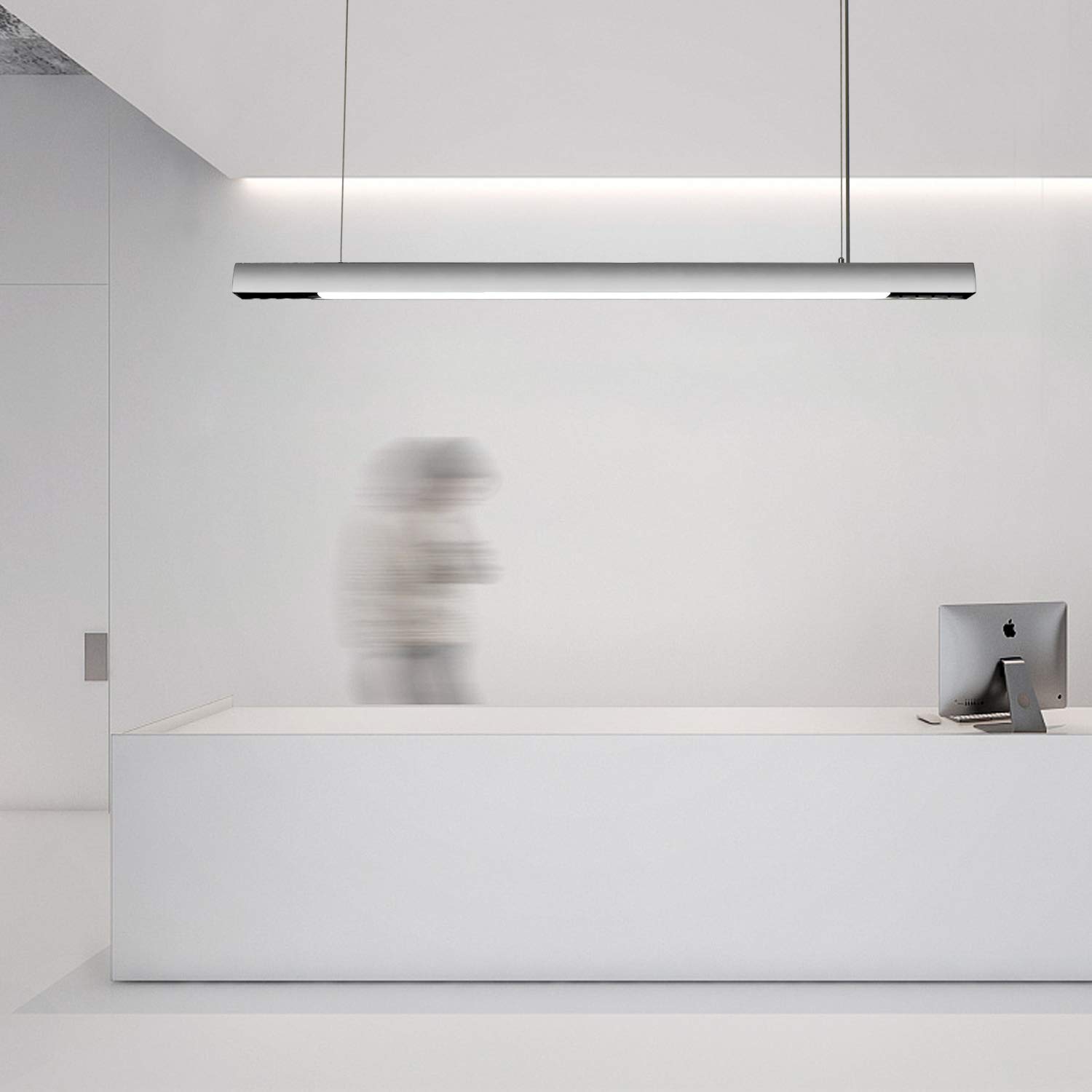 ZMH LED Pendelleuchte esstisch Hängeleuchte Büro 29W 4000K Natural ...