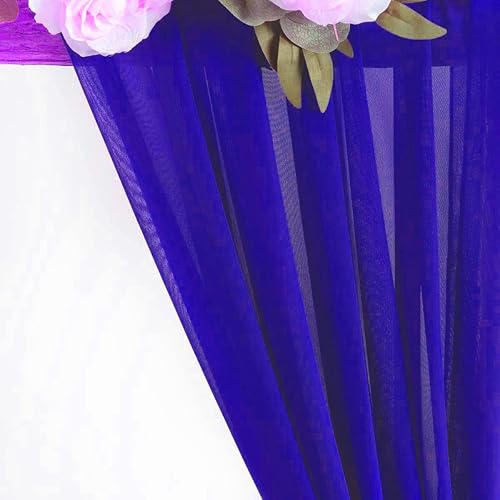 Miniatura 8 de Tela de gasa VDS por The Yard para decoración de boda y suministros de fiesta, 15 yardas de largo x 44 pulgadas de ancho (paquete de 15 unidades),