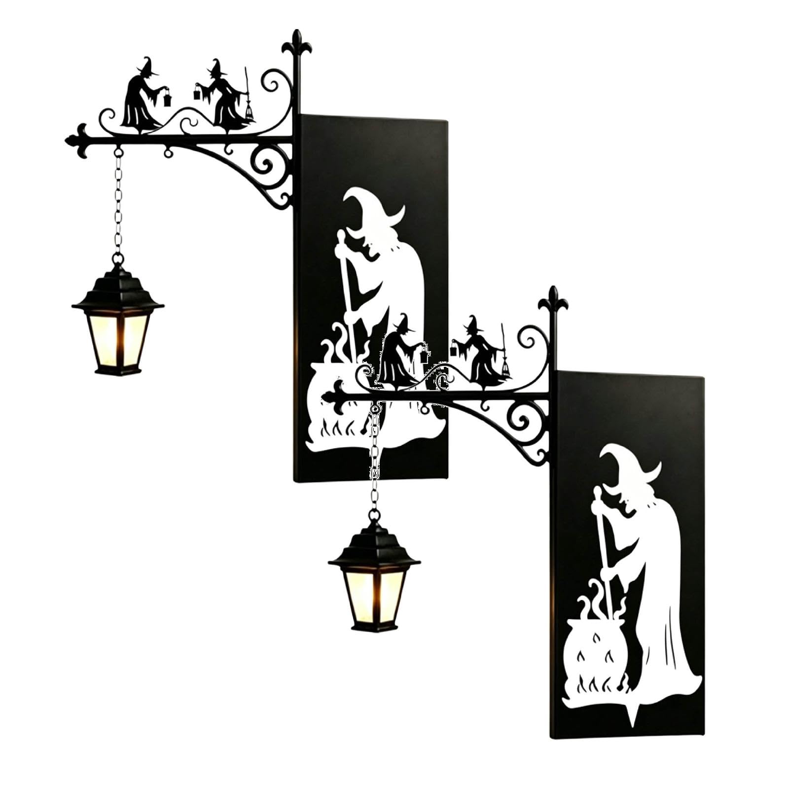 2 Pcs Library Lantern Decorative Bookshelf Lighting, Warm LED Nightlight, Miniature Shelf Light, Vintage Bookcase Lamp, Miniature Hanging Reading Nook Literary Decor, Home Desk Hanging Ornament
