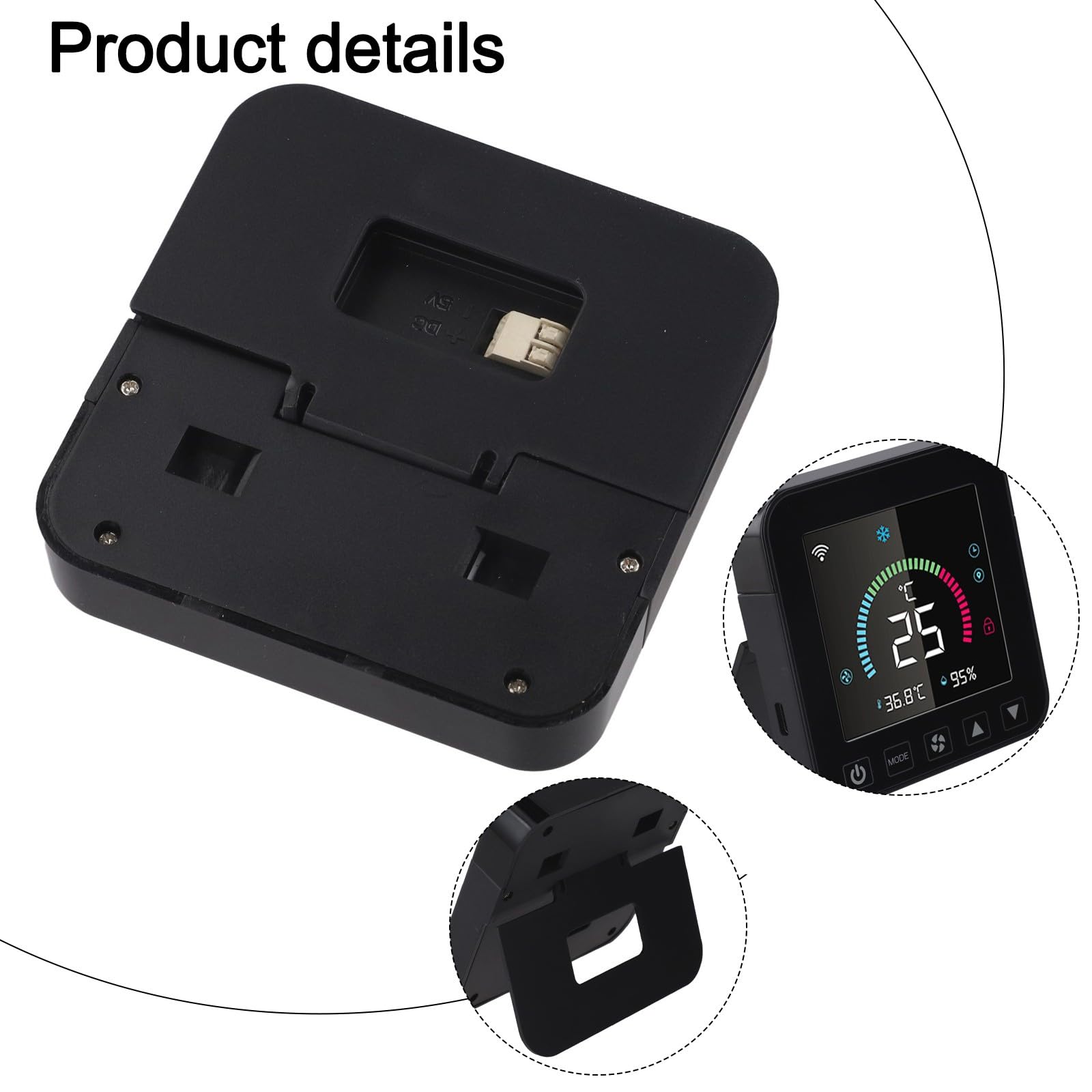 Contrôleur de température WiFi infrarouge AC Thermostat 88 x 88