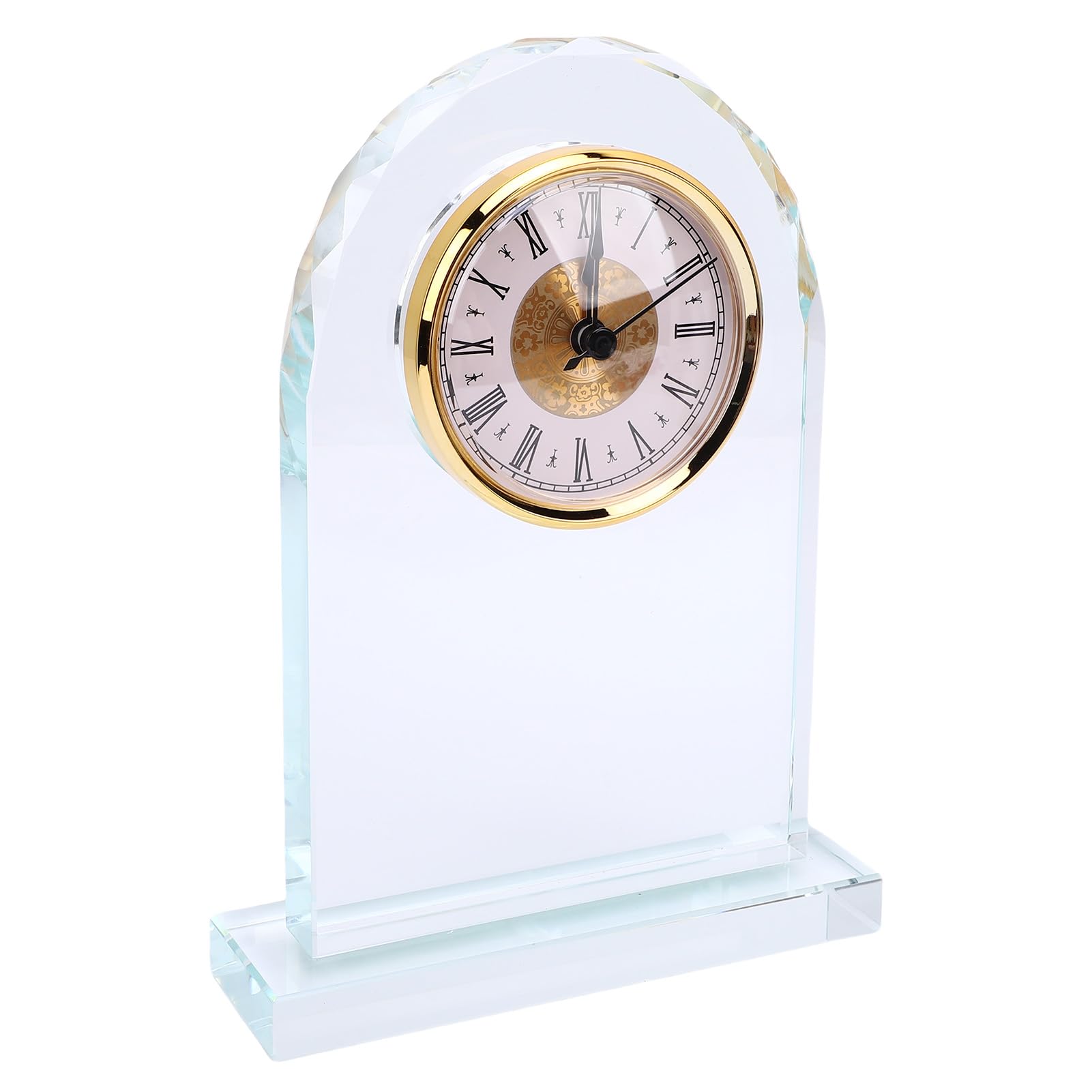 Brrnoo Reloj de Escritorio Decorativo con Placa Personalizada, de jubilación para Hombres y Mujeres, Homenaje a colegas, Profesores y Amigos, Base Estable y diseño Elegante para Oficina