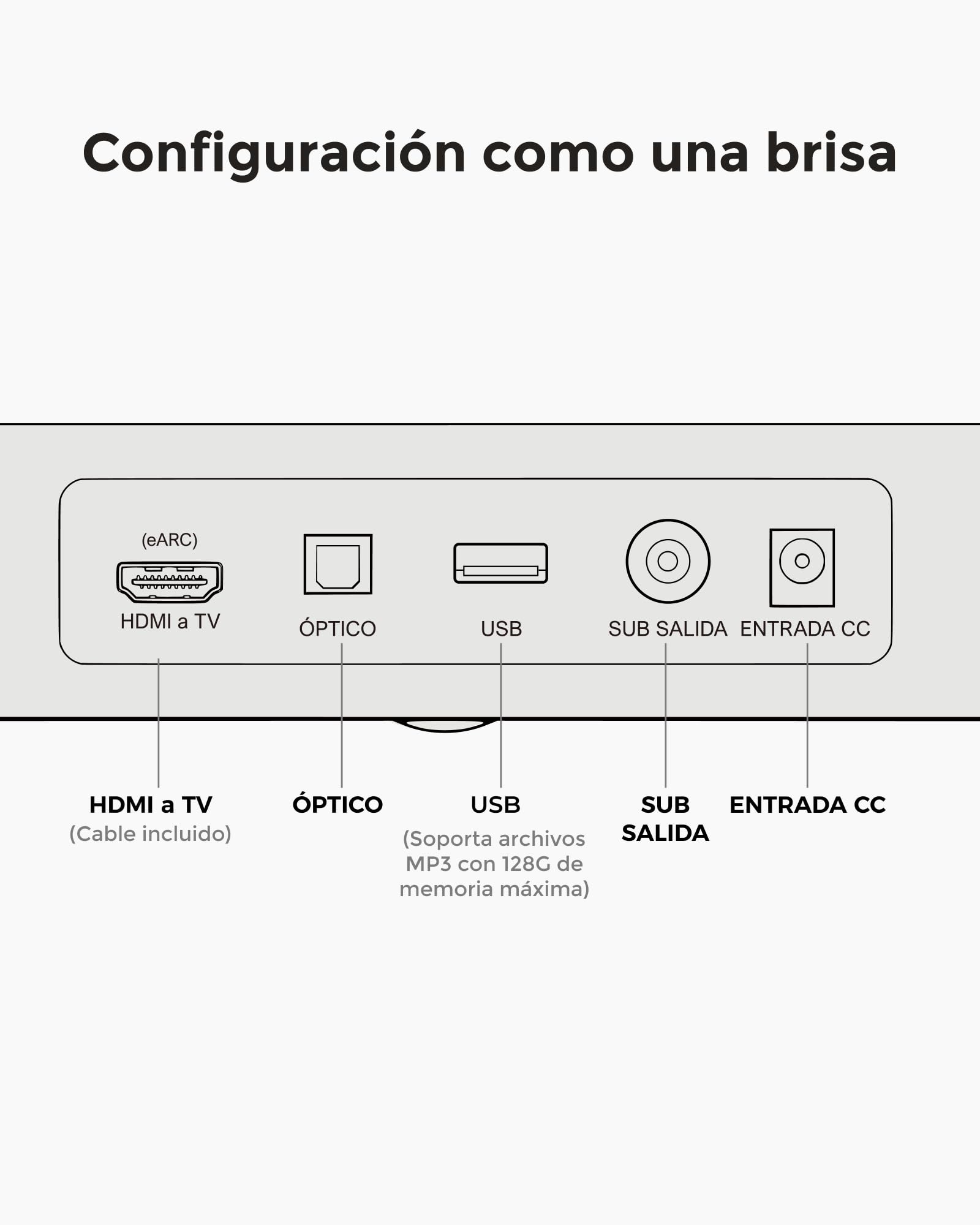 ULTIMEA 5.1.2ch Barra de Sonido con Dolby Atmos, Altavoces Superiores Up-Firing, Subwoofer Inalámbrico y 2 Traseros, 460W, HDMI eARC, BT 5.4, Sistema de Cine en Casa Skywave F40 Boom