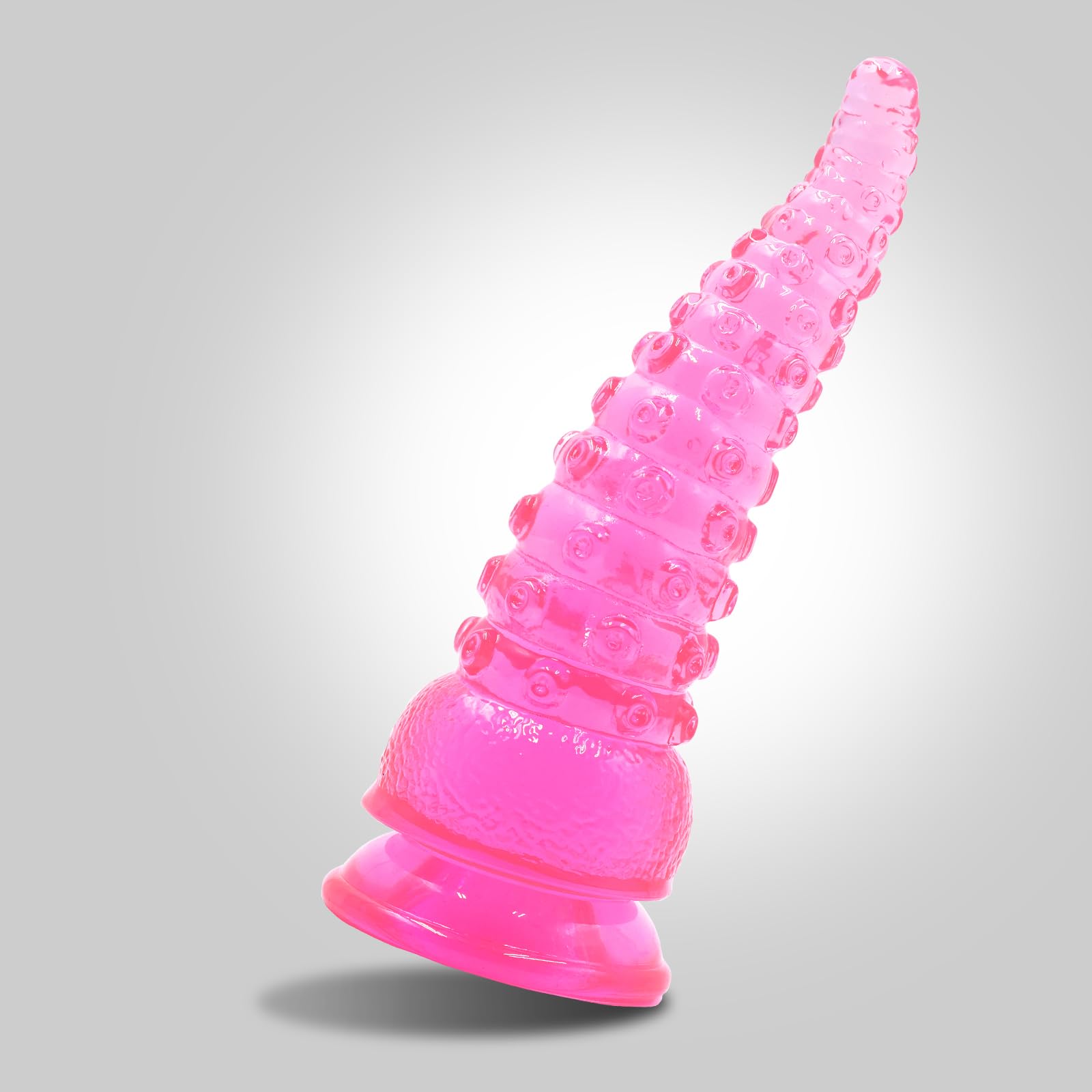 Tentacle Dildo 5.9in. Adult Sex Toys Realistic Monster Dildo Prostate Massager for Women Men Adult Sex Play(Pink)