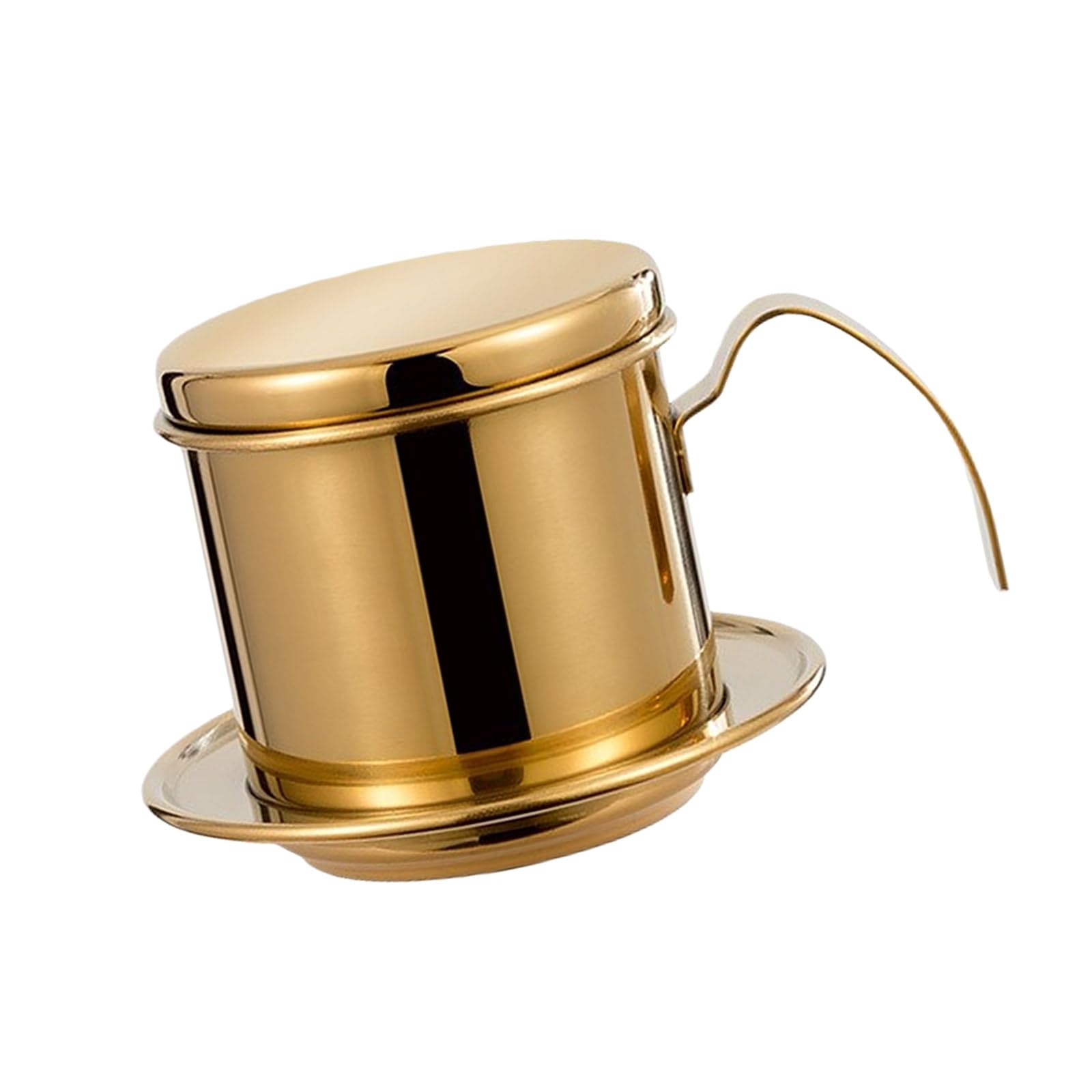 Xjdzineq Quick Assembly Coffee Filter Fine Meshes Strainer for Maker Stainless Steel Dripper Tool Vietnamese Filter