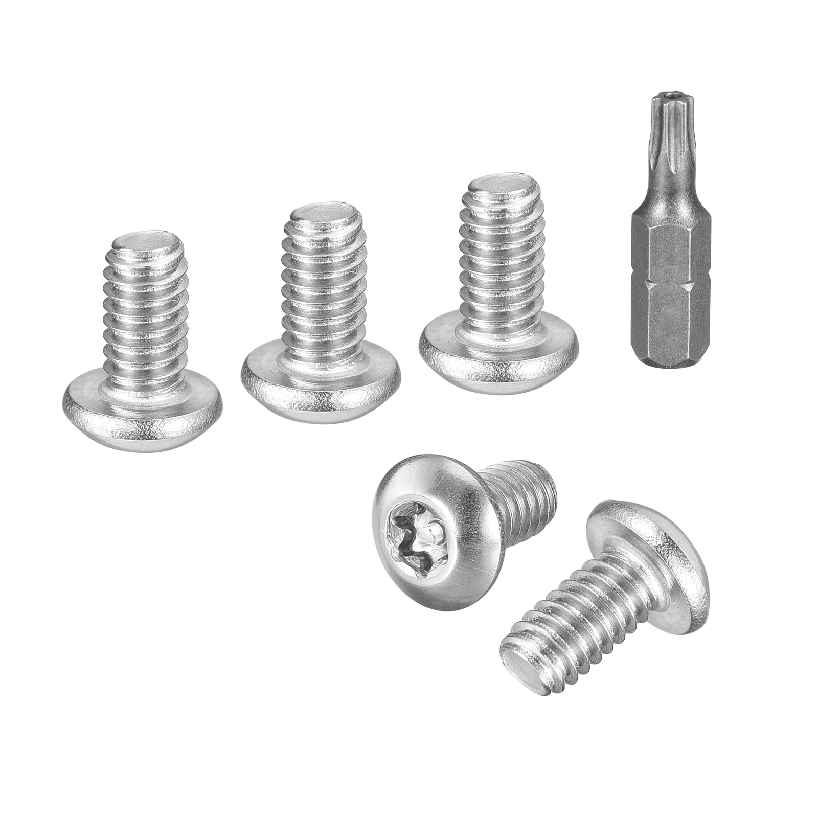 DTGN #8x3/8" Pan Head Torx Security Screws, 25Pack, Good for Machinery