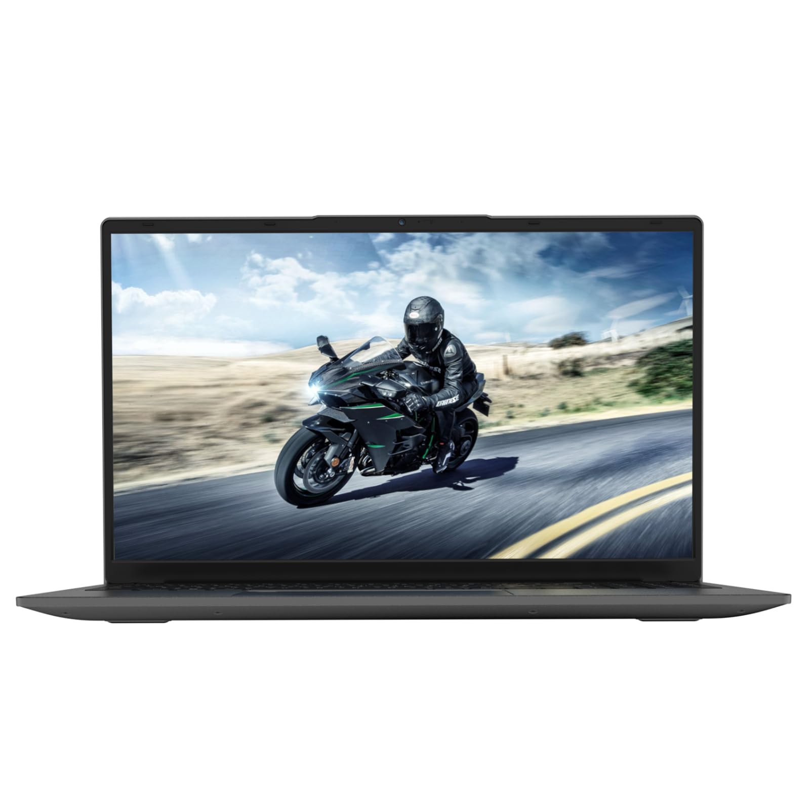 KurieTim Computer portatile con processore AMD Ryzen 7 5825U (8C/16T, fino a 4,5 Ghz), RAM da 32 GB M.2 SATA 3.0 1 TB SSD, laptop da gioco con display FHD da 15,6 pollici con tastiera retroilluminata,