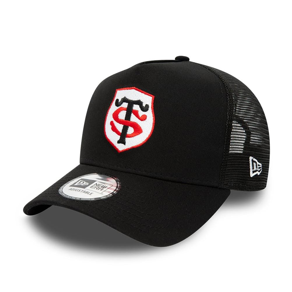 New Era A-Frame Mesh Trucker Cap - Stade Toulousain Rugby Black