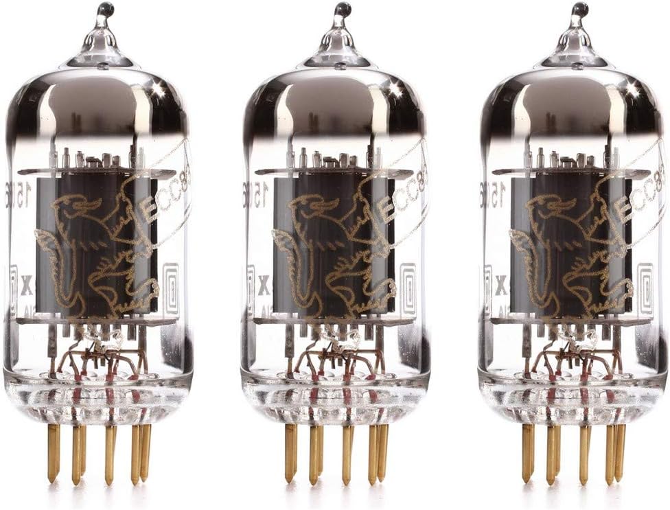 Genalex Gold Lion 12AX7 / ECC83, Matched Trio