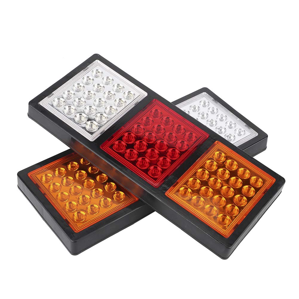 60led LED Taillight, Bike Tail Light -40℃-85℃ 24V DC 0.06×60 Plastic for Car