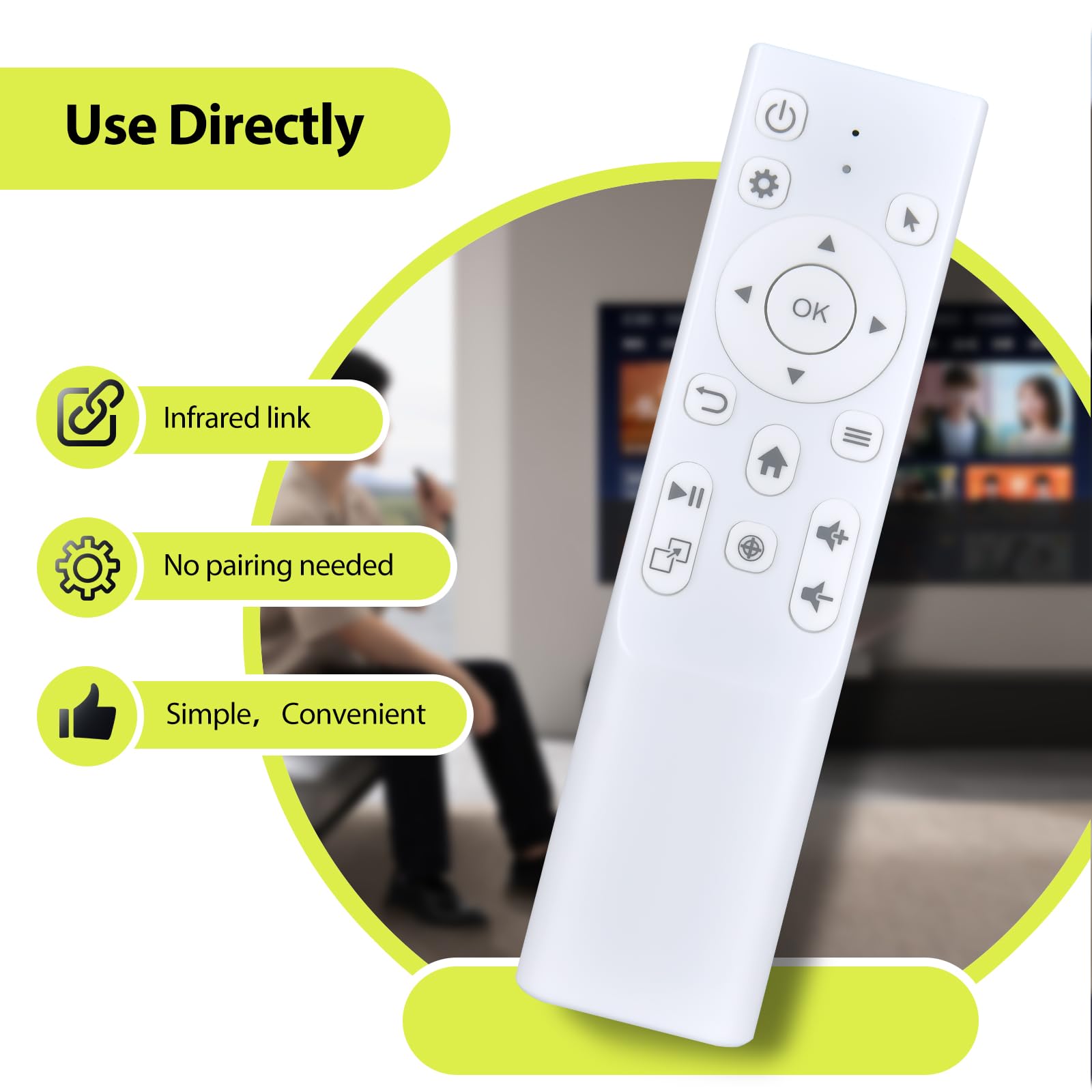 Télécommande de rechange pour Philips NeoPix 230 Home Cinema Video Projector
