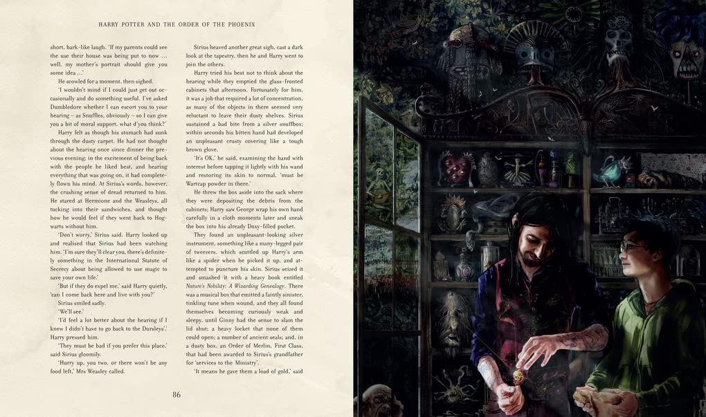 Harry Potter and the Order of the Phoenix: Illustrated Edition