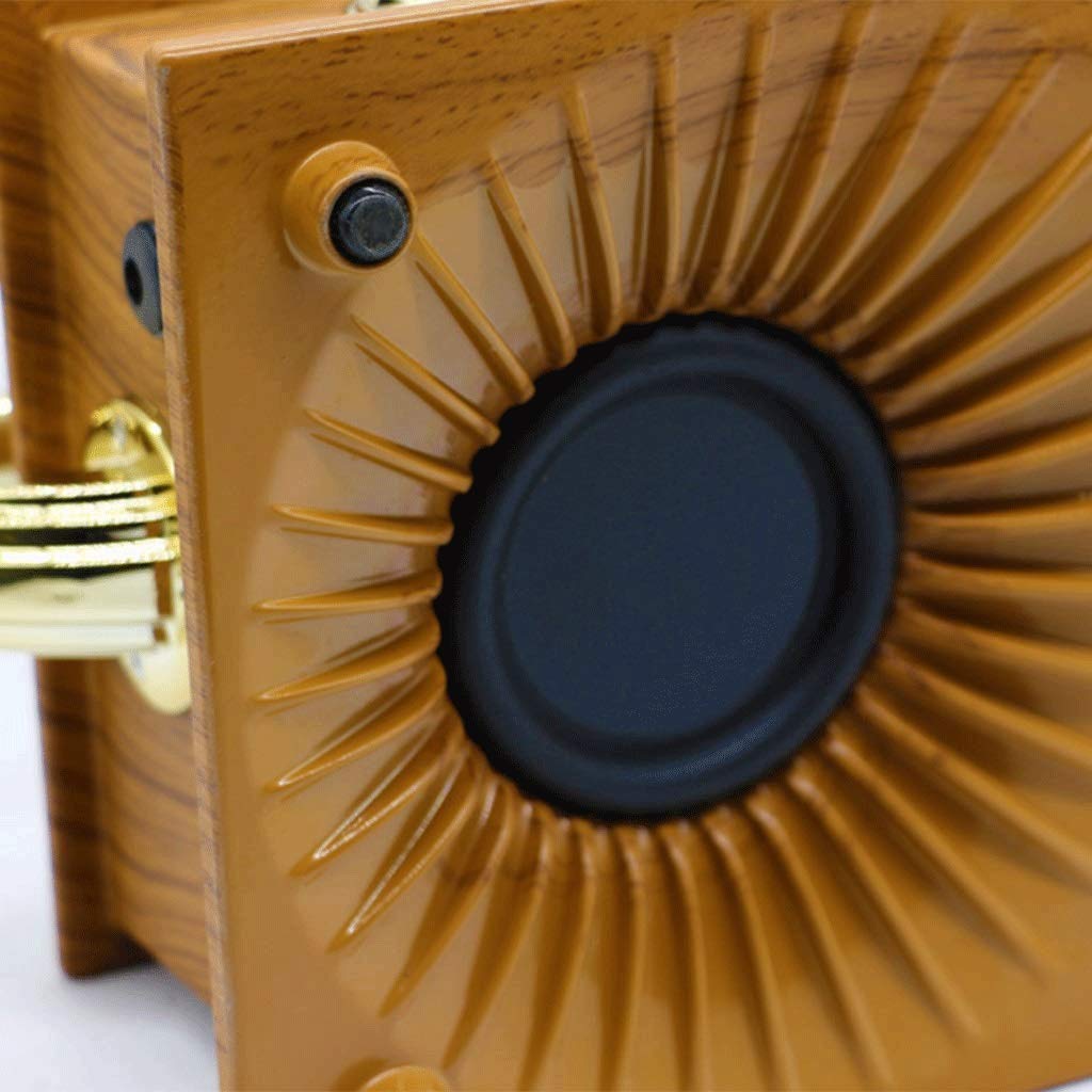 Bluetooth de reproducción de Discos, Tocadiscos Retro, Plato Giratorio con Altavoces estéreo incorporados, diseño de Maleta, grabadora Blanca