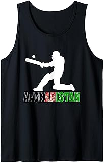 Afghanistan Cricket Fan Jersey 2025 Afghan Cricket Tank Top