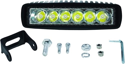 HELLA 357203011 ValueFit Mini barra de luz (6 LED, haz puntual), multicolor
