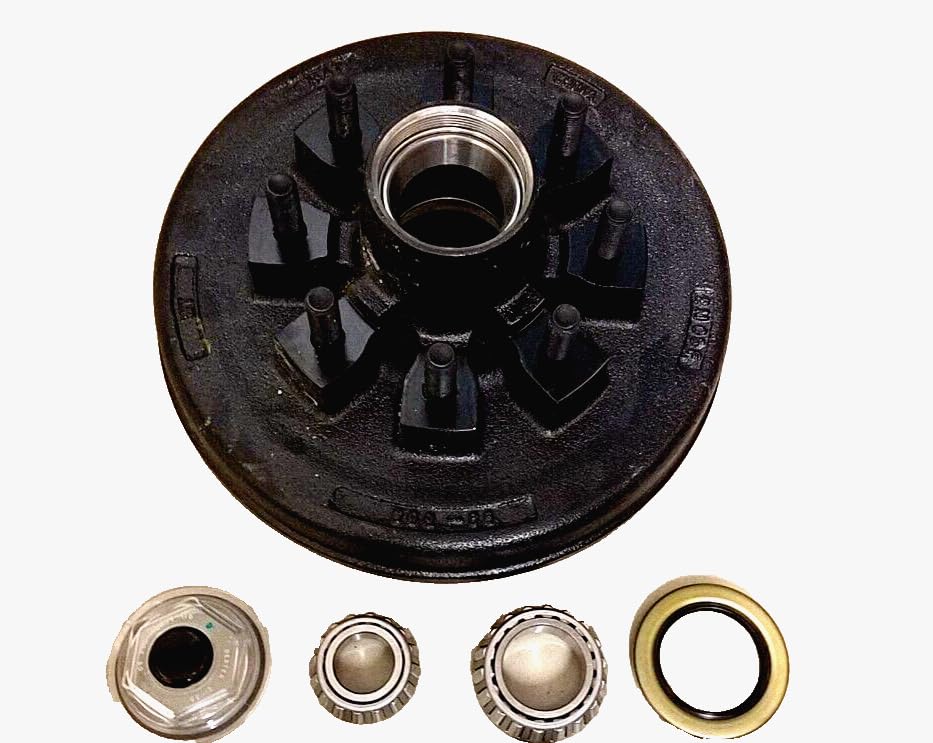 Everything for trailers, RVs and trucks and more - 8000# Hybrid 12x2 Brake Drum 9/16