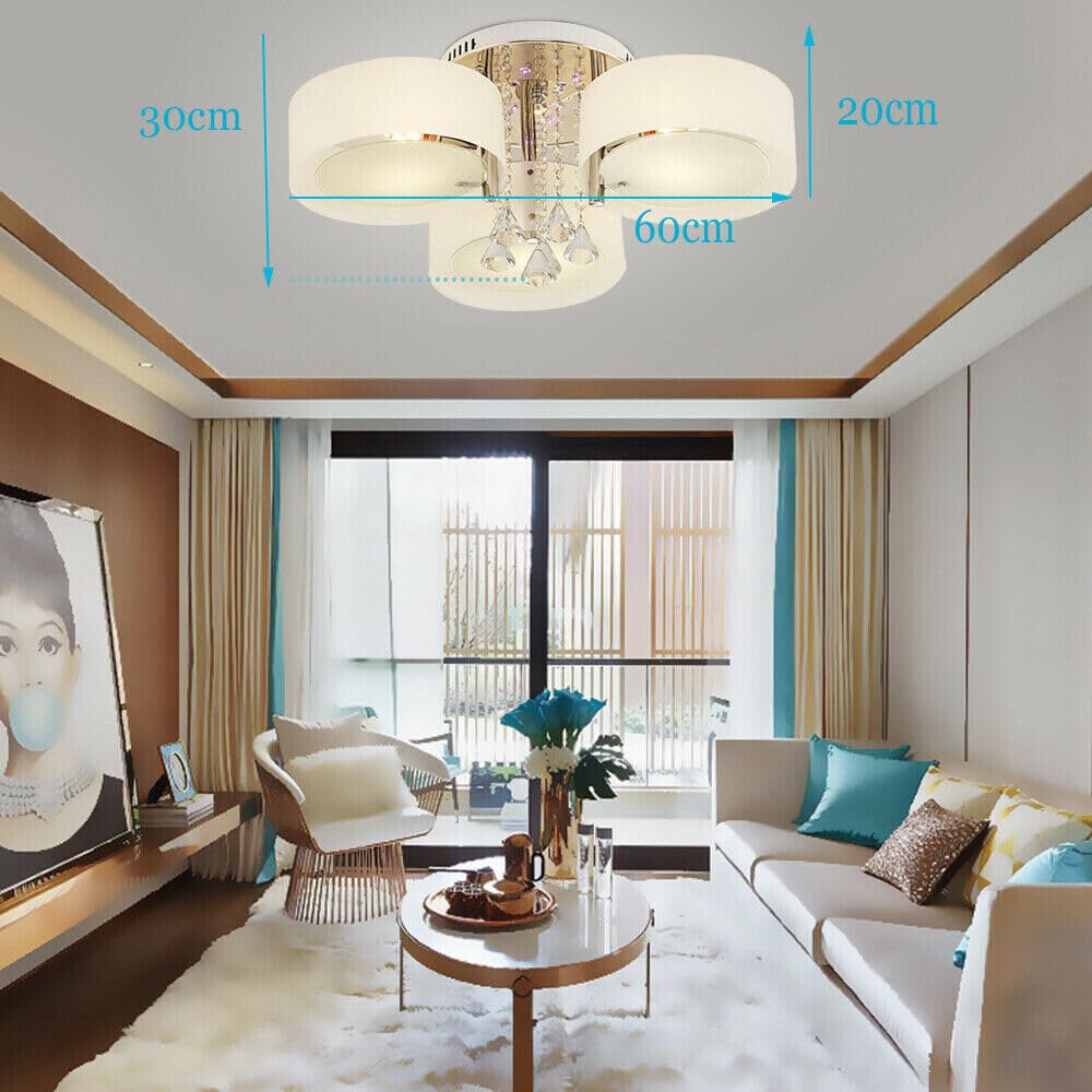 Plafondlamp kristal LED - Irene