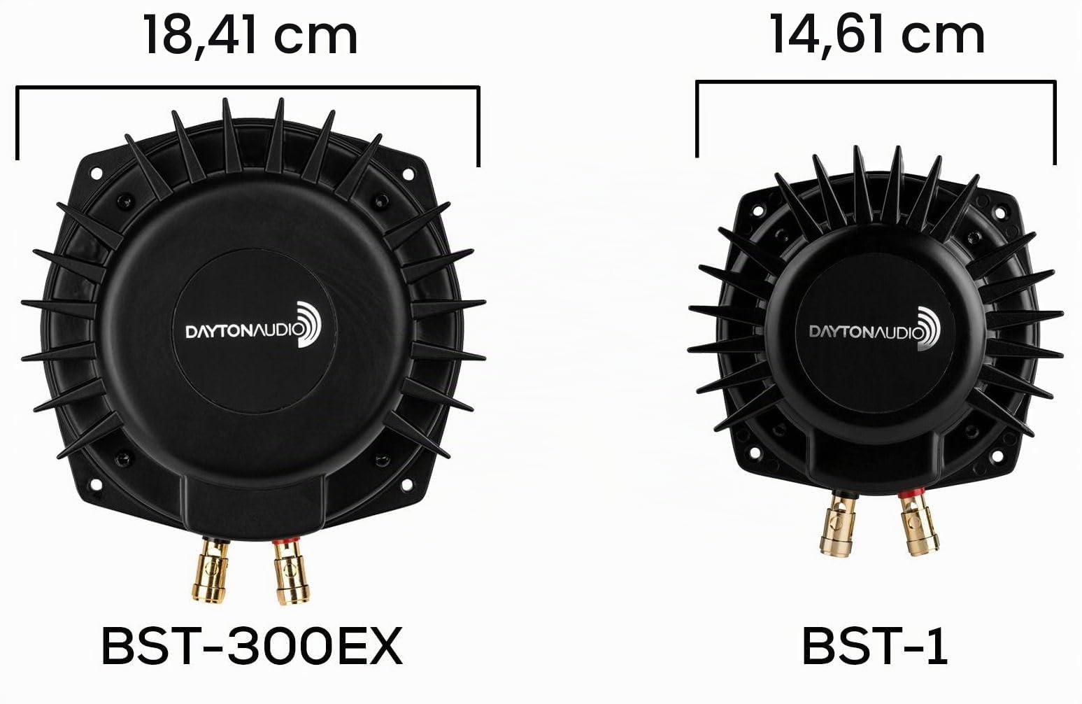 Dayton Audio BST-300EX 300 W RMS shaker de basses tactile 4 Ohms